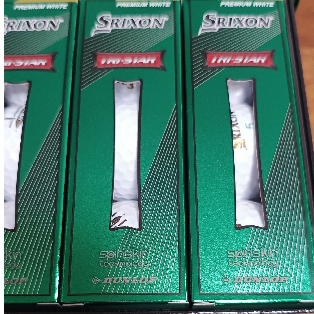 スリクソン ゴルフボール SRIXON TRI-STAR 2ダース　正規新品 スポーツ/アウトドアのゴルフ(その他)の商品写真