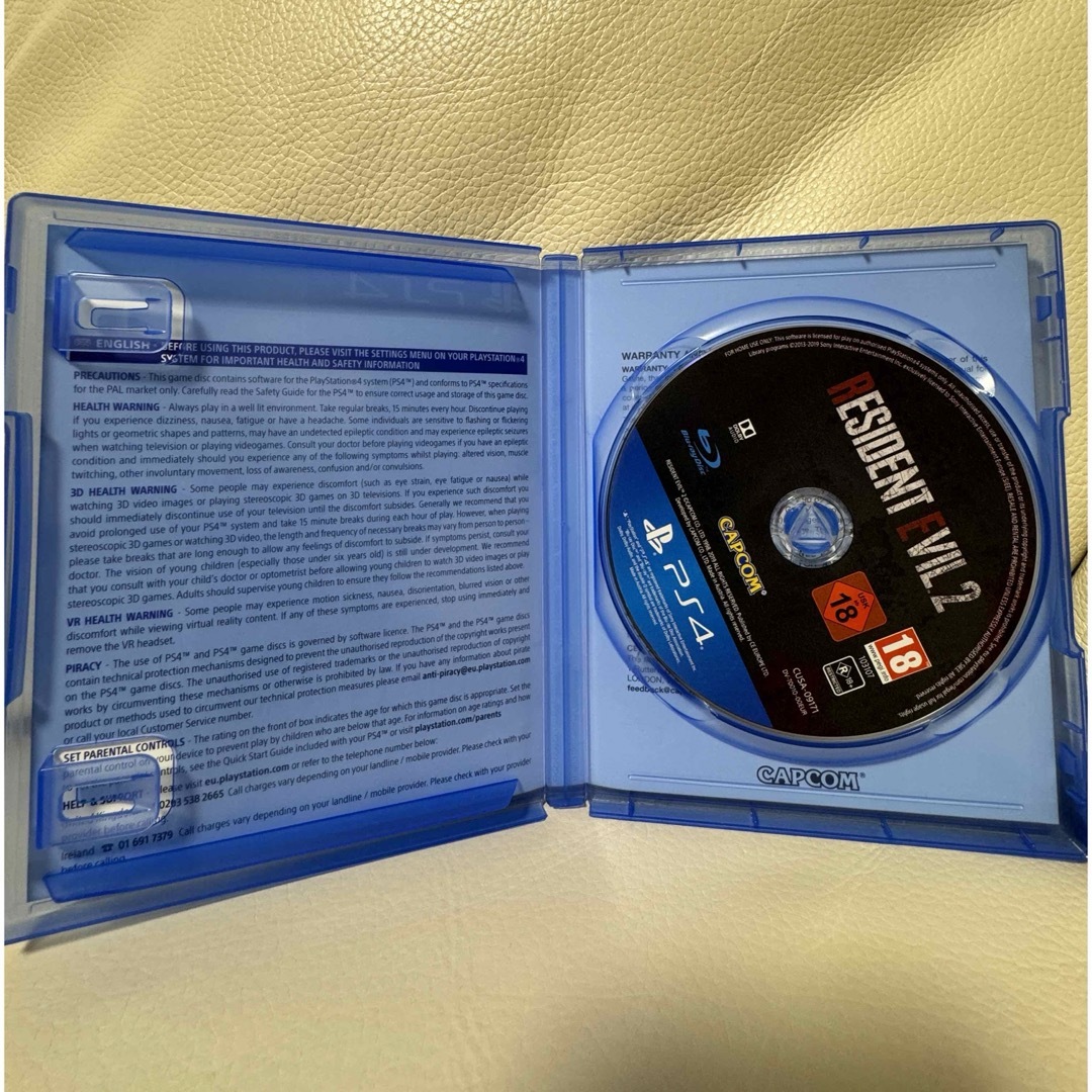 PS4版バイオハザードRE2 海外版 エンタメ/ホビーのゲームソフト/ゲーム機本体(家庭用ゲームソフト)の商品写真