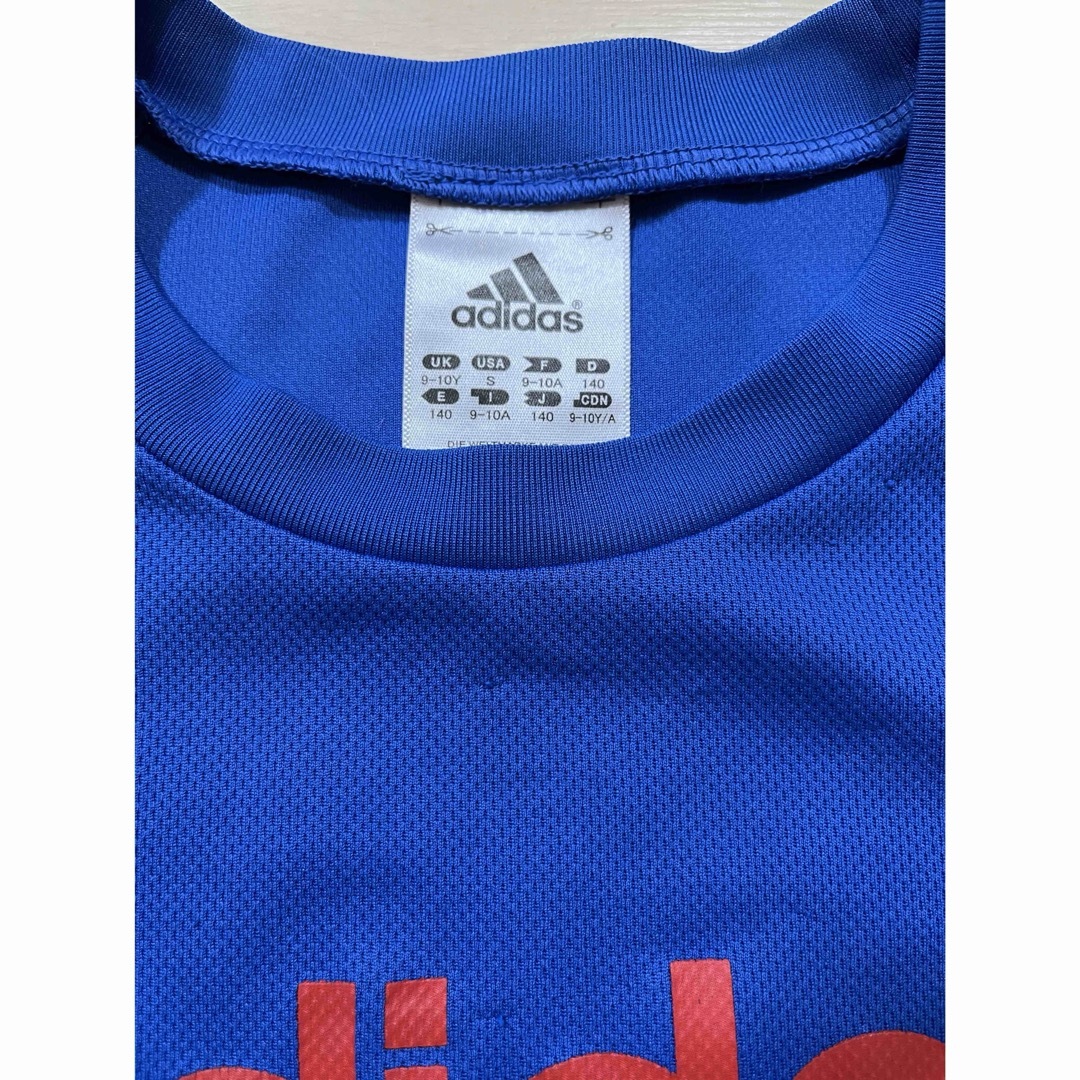 adidas(アディダス)のadidas Tシャツ 140 2枚セット スポーツ/アウトドアのサッカー/フットサル(ウェア)の商品写真