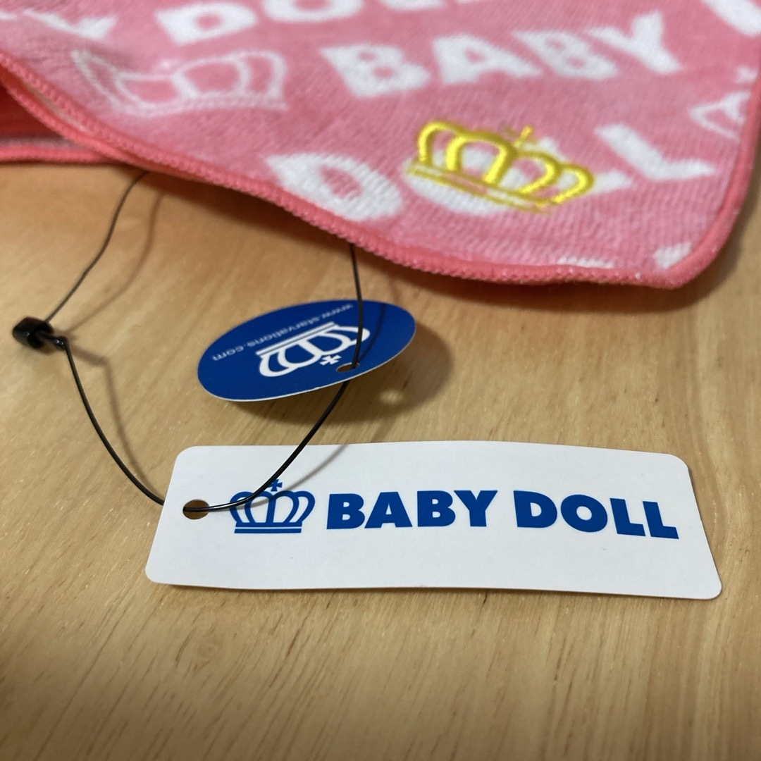 BABYDOLL(ベビードール)のBABY DOLL ベビードール　タオルハンカチ レディースのファッション小物(ハンカチ)の商品写真