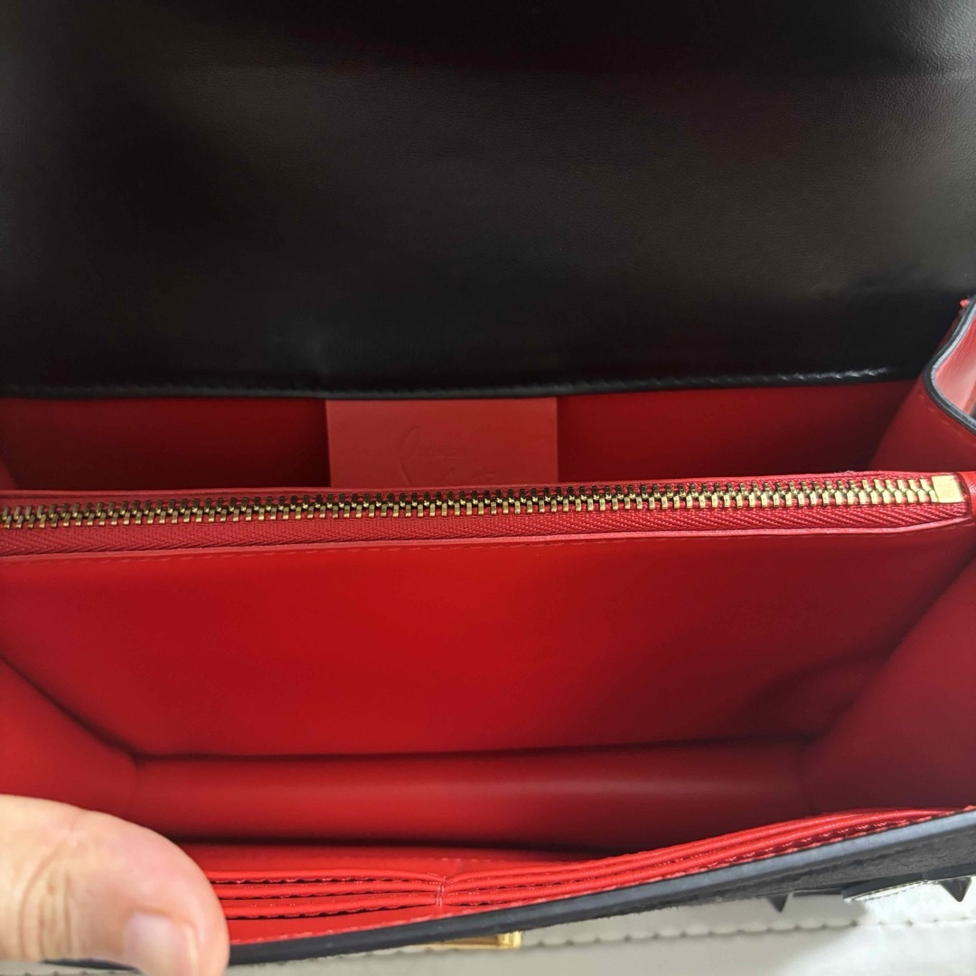 Christian Louboutin(クリスチャンルブタン)の希少　クリスチャンルブタン　エリザ　フラワー　ショルダーバッグ　チェーン　花 レディースのバッグ(ショルダーバッグ)の商品写真