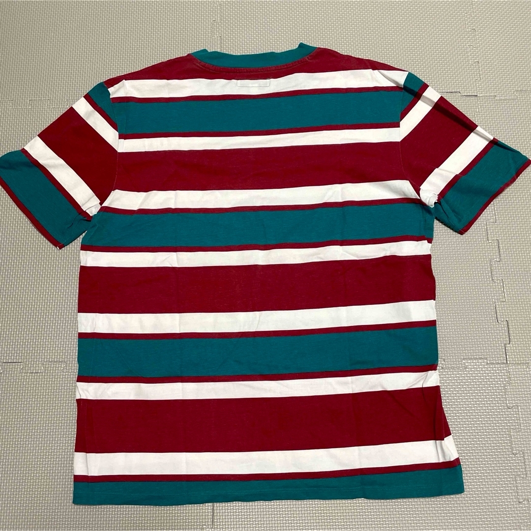 GUESS(ゲス)のGUESS 　ゲス　ロゴ　ボーダー　90s ヴィンテージ　ビッグサイズ　Tシャツ メンズのトップス(Tシャツ/カットソー(半袖/袖なし))の商品写真