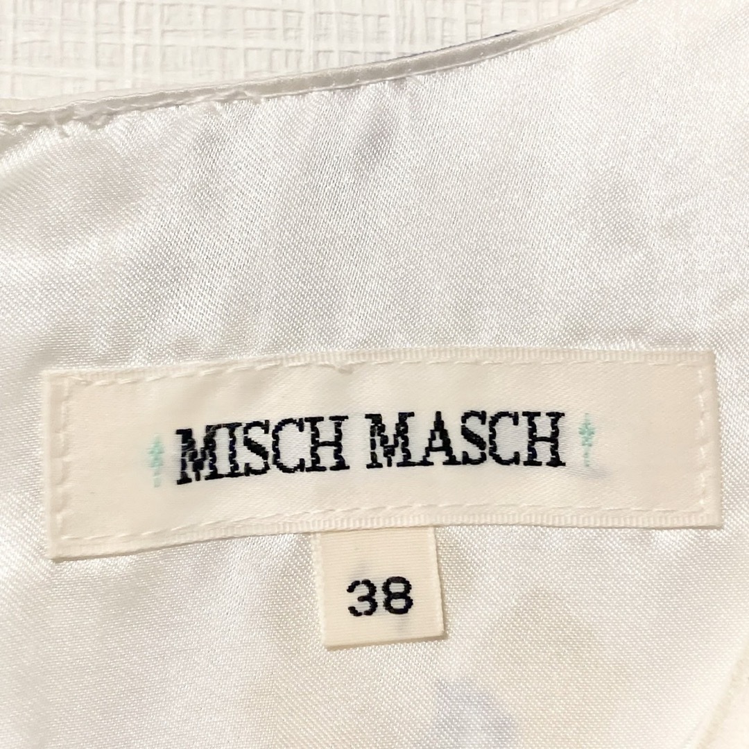 MISCH MASCH(ミッシュマッシュ)のMISCH MASCH 花柄ワンピース&カーディガン M 美品 レディースのワンピース(ひざ丈ワンピース)の商品写真