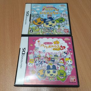 ニンテンドーDS(ニンテンドーDS)のセット たまごっちのプチプチおみせっち ごひーきに アッパレ！ にじべんちゃー(携帯用ゲームソフト)