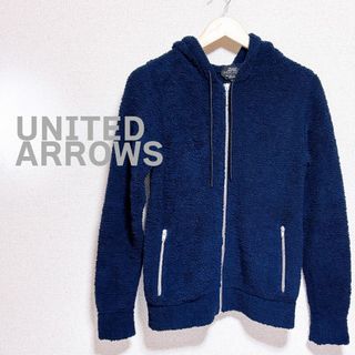 UNITED ARROWS - UNITED ARROWS ユナイテッドアローズ　パーカー　ネイビー　レディース