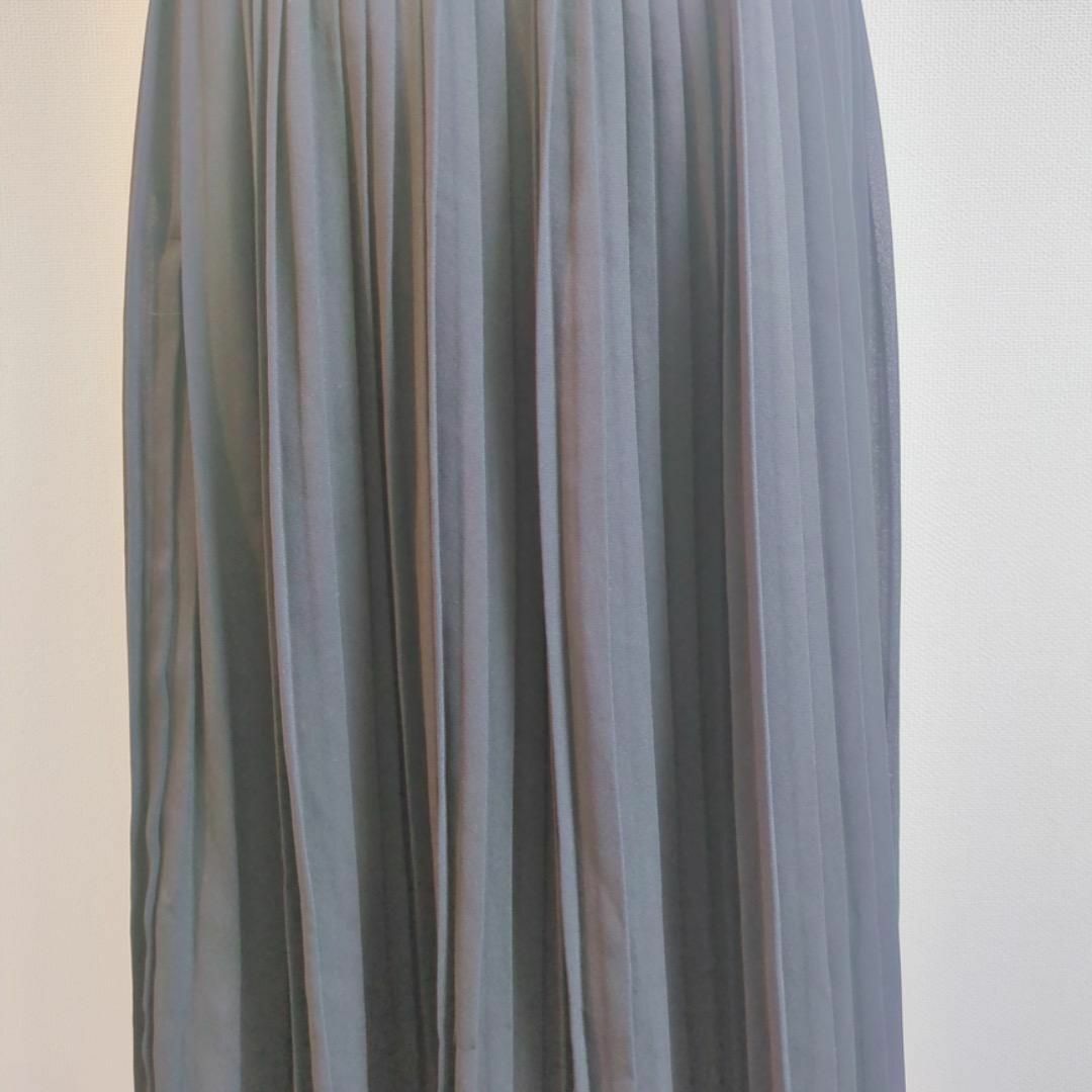 SOIR(ソワール)のM026/SOIR スカート アコーディオンプリーツ サイドジップ 無地 レディースのスカート(ひざ丈スカート)の商品写真