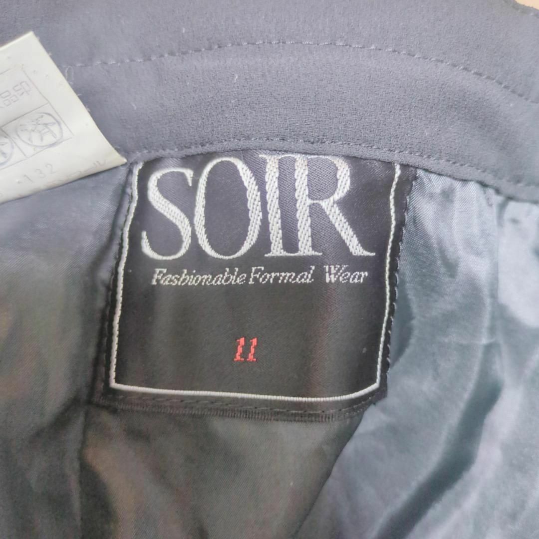 SOIR(ソワール)のM026/SOIR スカート アコーディオンプリーツ サイドジップ 無地 レディースのスカート(ひざ丈スカート)の商品写真