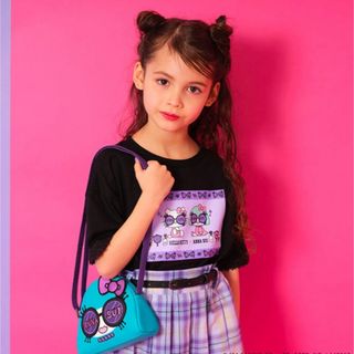 アナスイミニ(ANNA SUI mini)の新品未使用　【HELLO KITTY 50th】半袖Tシャツ　LL 150cm(Tシャツ/カットソー)