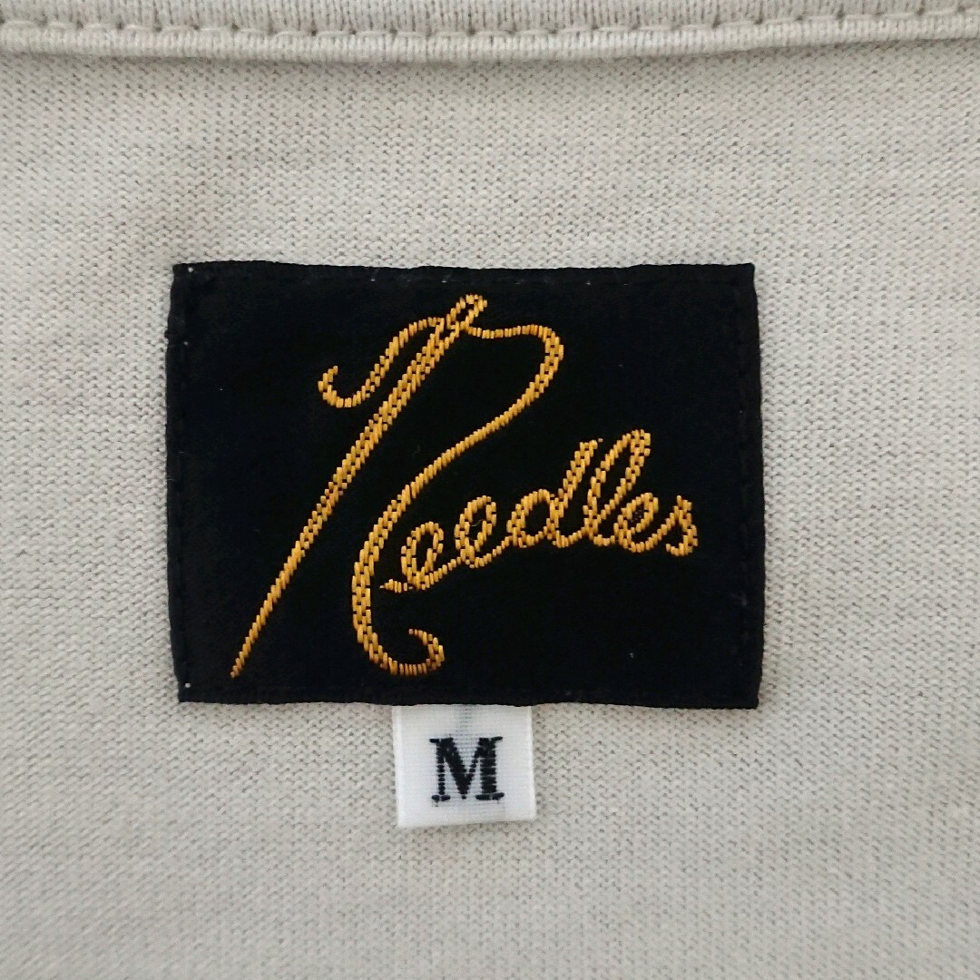 Needles(ニードルス)の人気モデル ニードルス パピオン 刺繍 ロゴ オーバーサイズ 半袖 Tシャツ メンズのトップス(Tシャツ/カットソー(半袖/袖なし))の商品写真