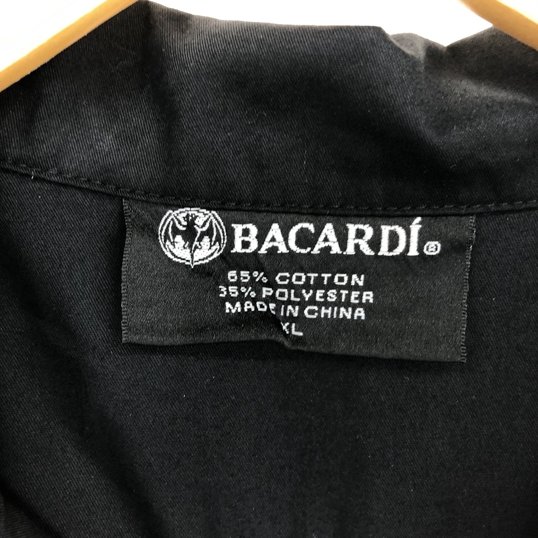 古着 BACARDI 半袖 オープンカラー メキシカンシャツ キューバシャツ メンズXL /eaa443574 メンズのトップス(シャツ)の商品写真