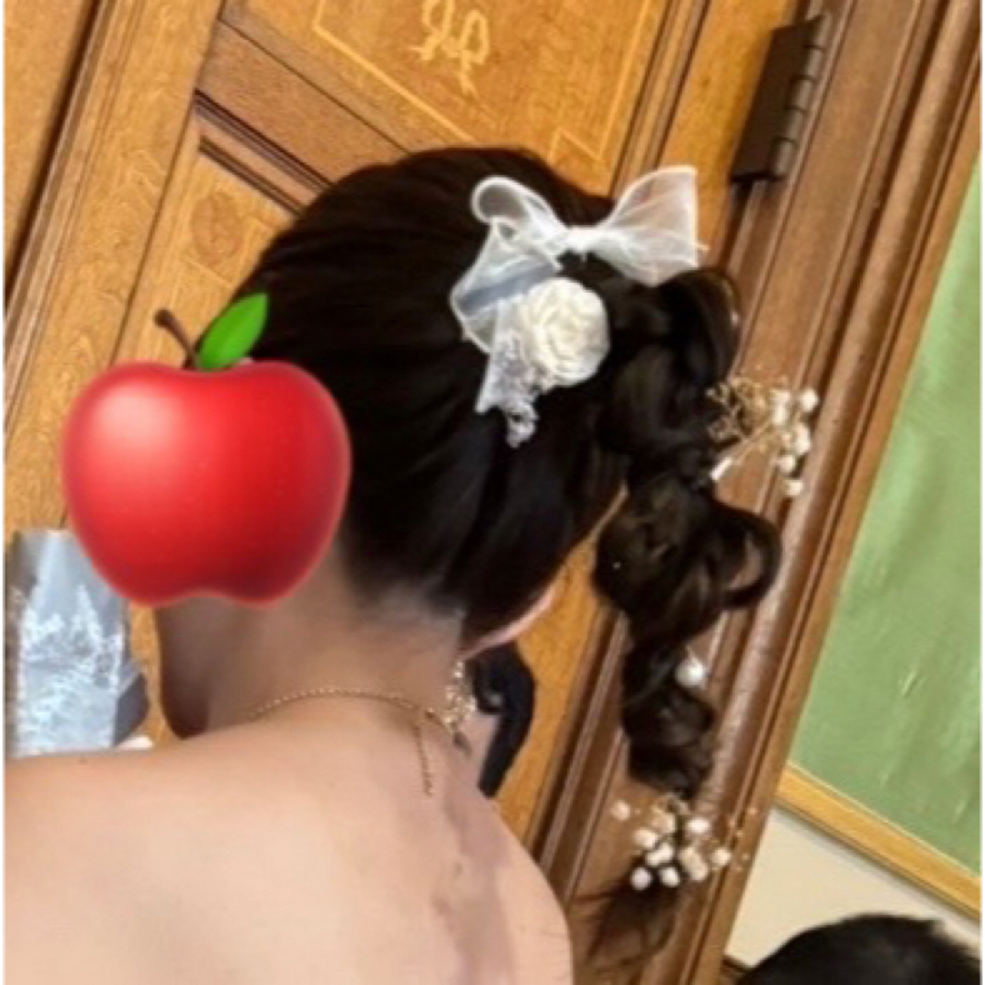 ヘアアクセサリー　結婚式　　前撮り レディースのヘアアクセサリー(その他)の商品写真