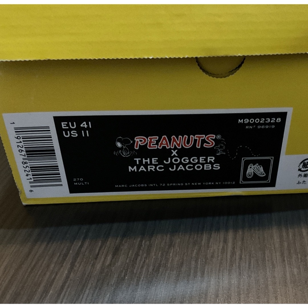 MARC JACOBS(マークジェイコブス)の【PEANUTS×MARC JACOBS】THE JOGGER/size:41 メンズの靴/シューズ(スニーカー)の商品写真