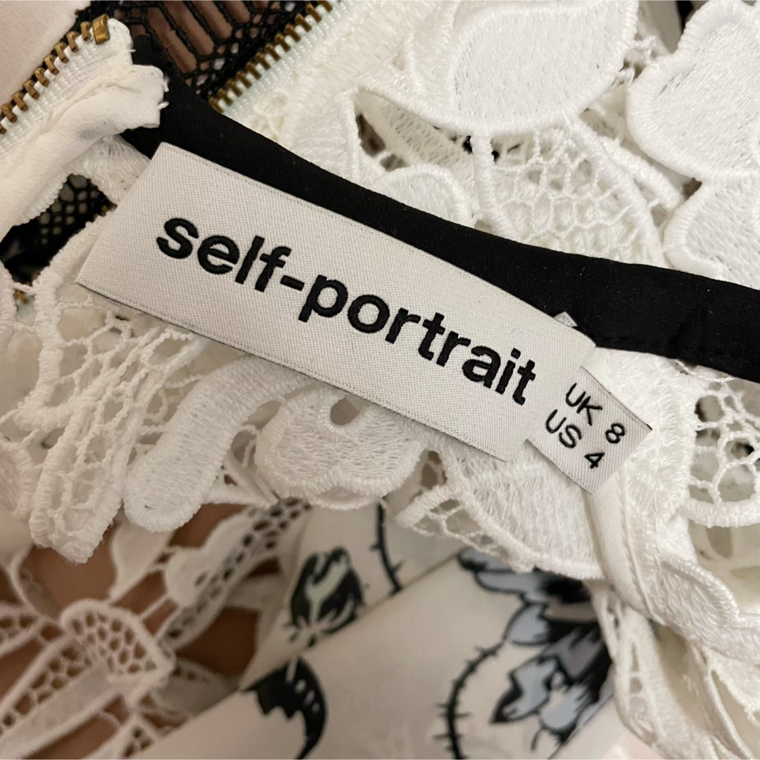 SELF PORTRAIT(セルフポートレイト)のself-portrait セルフポートレイト レースワンピース レディースのワンピース(ひざ丈ワンピース)の商品写真