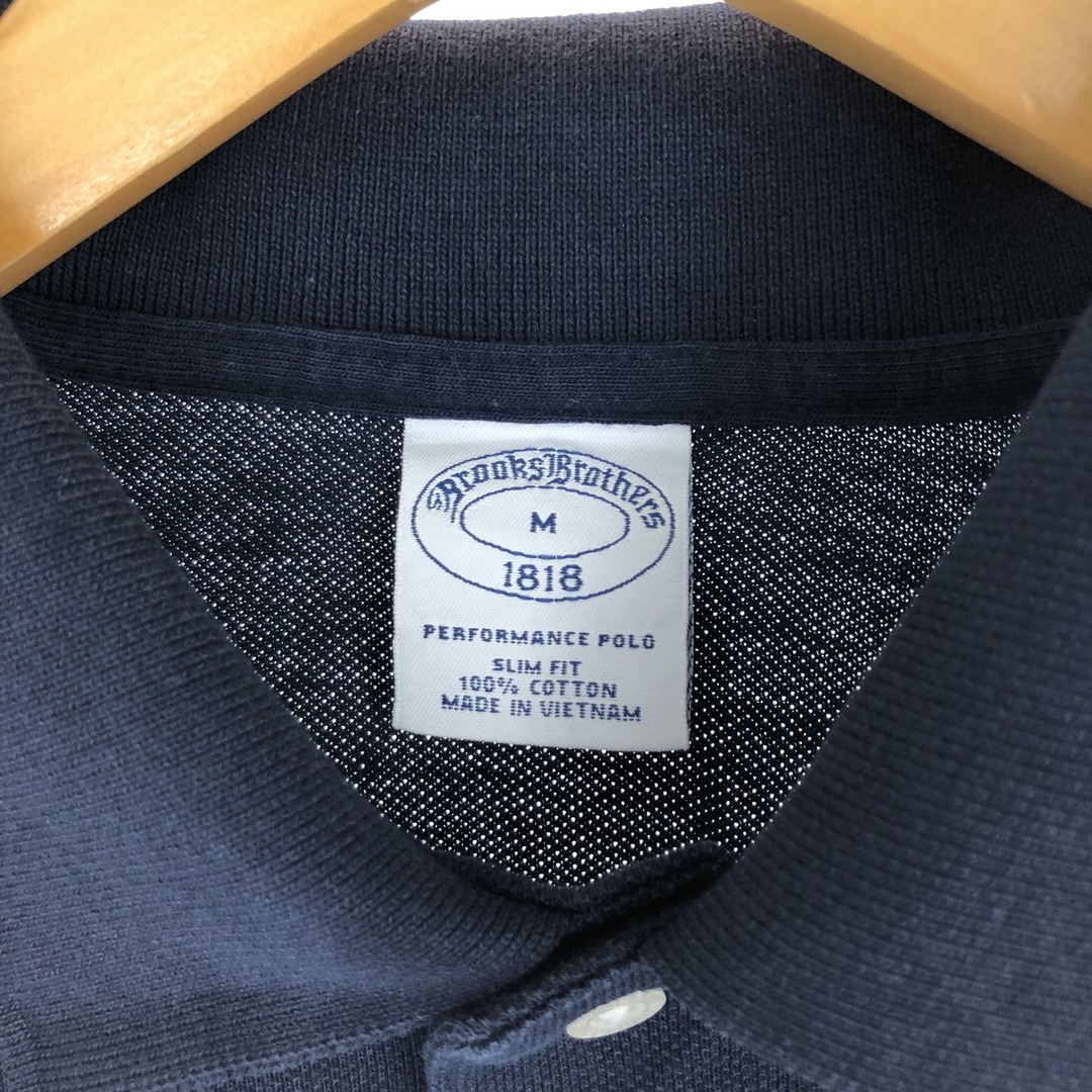 Brooks Brothers(ブルックスブラザース)の古着 ブルックスブラザーズ Brooks Brothers 1818 半袖 ポロシャツ メンズM /eaa447906 メンズのトップス(ポロシャツ)の商品写真