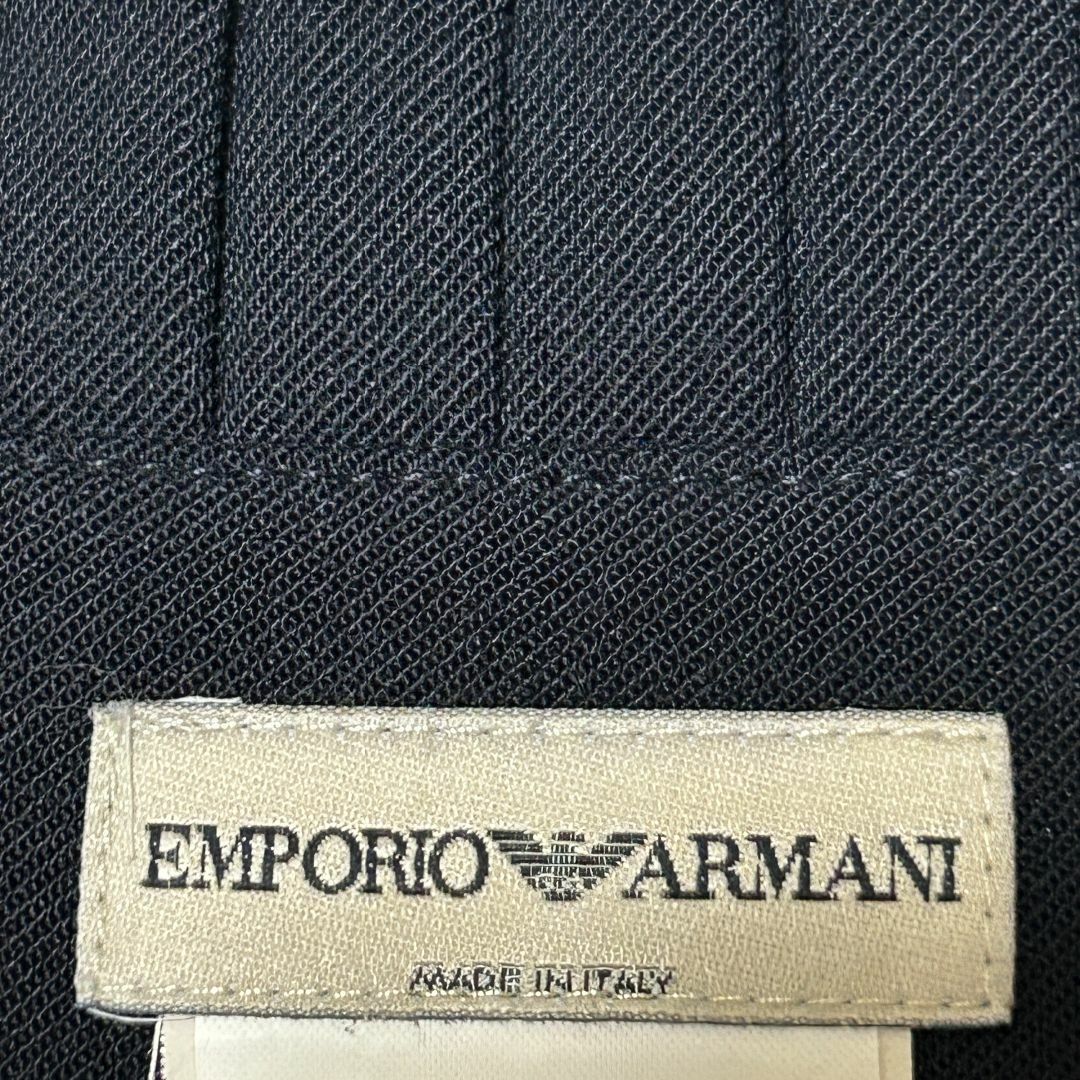 Emporio Armani(エンポリオアルマーニ)の【極美品】エンポリオ アルマーニ ひざ丈スカート 36 ネイビー ✓3567 レディースのスカート(ひざ丈スカート)の商品写真