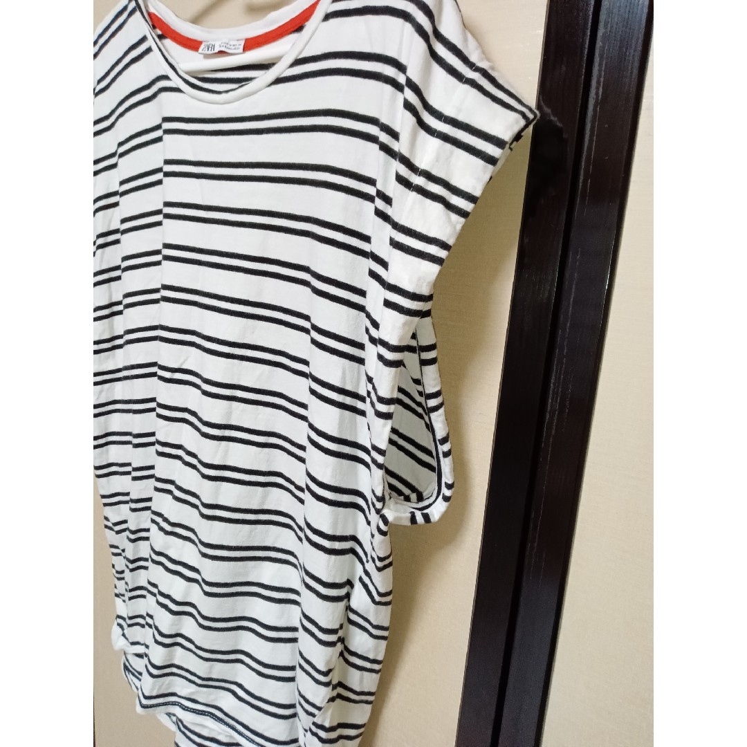 ZARA(ザラ)のZARA　Tシャツ　ボーダー レディースのトップス(Tシャツ(半袖/袖なし))の商品写真