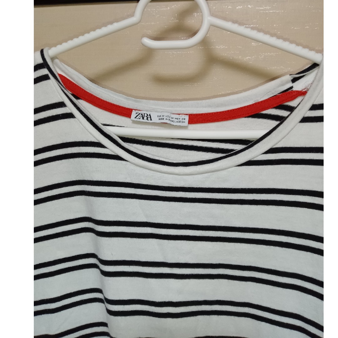 ZARA(ザラ)のZARA　Tシャツ　ボーダー レディースのトップス(Tシャツ(半袖/袖なし))の商品写真