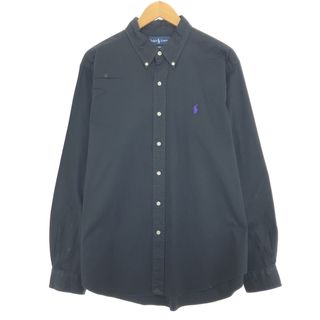 ラルフローレン(Ralph Lauren)の古着 ラルフローレン Ralph Lauren CLASSIC FIT 長袖 ボタンダウンシャツ メンズXL /eaa447167(シャツ)