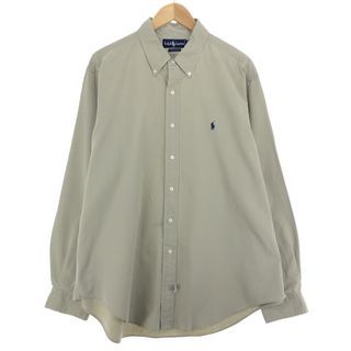 ラルフローレン(Ralph Lauren)の古着 ラルフローレン Ralph Lauren 長袖 ボタンダウンシャツ メンズXXL /eaa447174(シャツ)