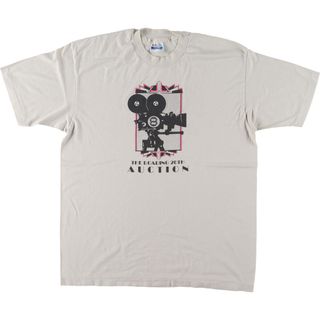 ヘインズ(Hanes)の古着 80年代 ヘインズ Hanes Fifty-Fifty 青タグ プリントTシャツ USA製 メンズXL ヴィンテージ /eaa447498(Tシャツ/カットソー(半袖/袖なし))