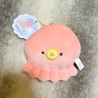 つぶらな瞳水族館　むぎゅぬいその1 たこ(キャラクターグッズ)