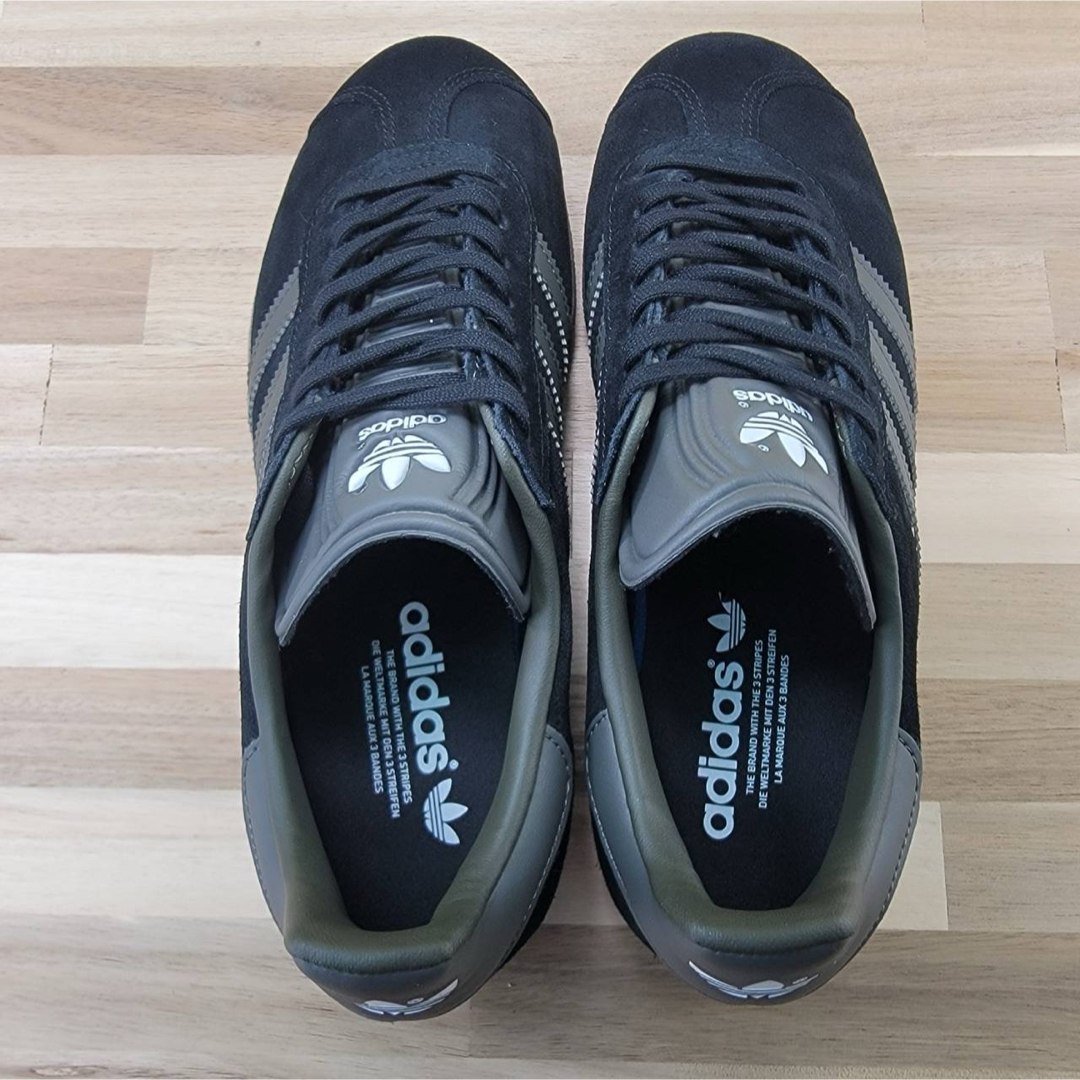 adidas - アディダス ガゼル ブラック/グレー 25.5㎝の通販 by adidas - アディダス ガゼル ブラック/グレー 25.5㎝の通販 by
