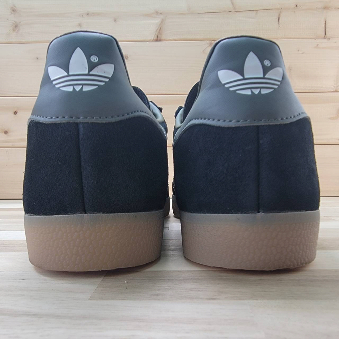 adidas - アディダス ガゼル ブラック/グレー 25.5㎝の通販 by adidas - アディダス ガゼル ブラック/グレー 25.5㎝の通販 by