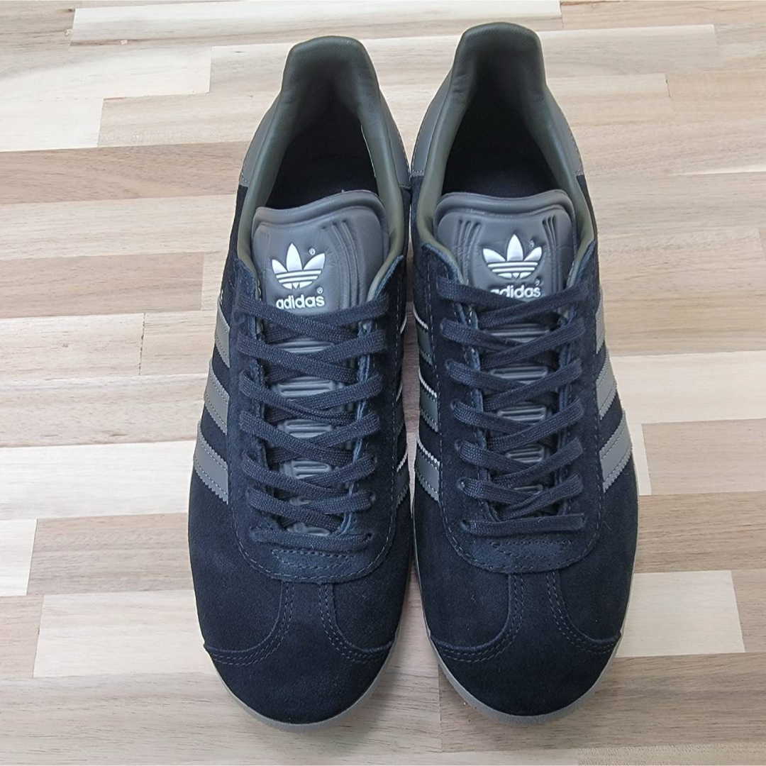 adidas - アディダス ガゼル ブラック/グレー 25.5㎝の通販 by adidas - アディダス ガゼル ブラック/グレー 25.5㎝の通販 by