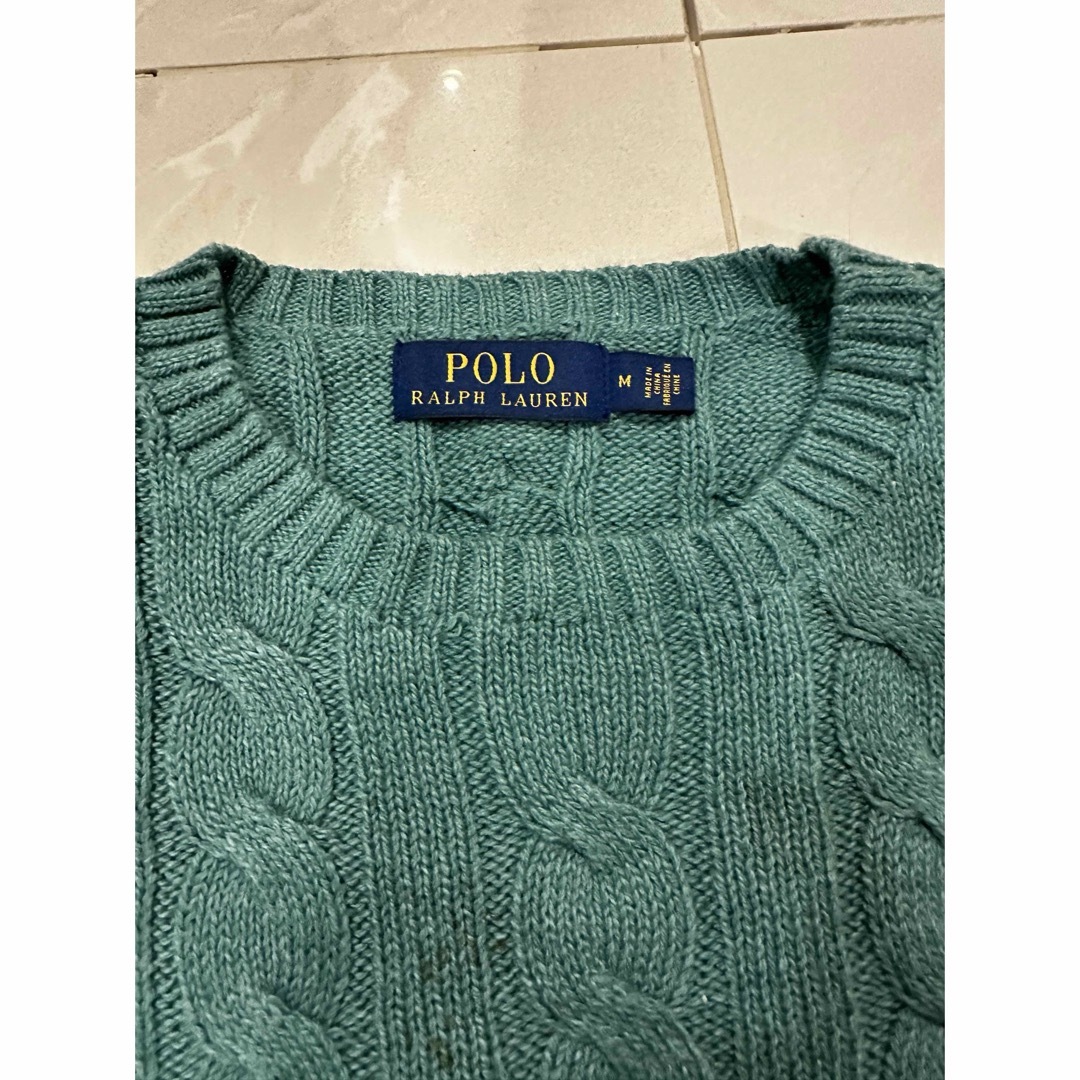 POLO RALPH LAUREN(ポロラルフローレン)のポロラルフローレン　ニットセーター　POLOLALPHLAUREN メンズのトップス(ニット/セーター)の商品写真