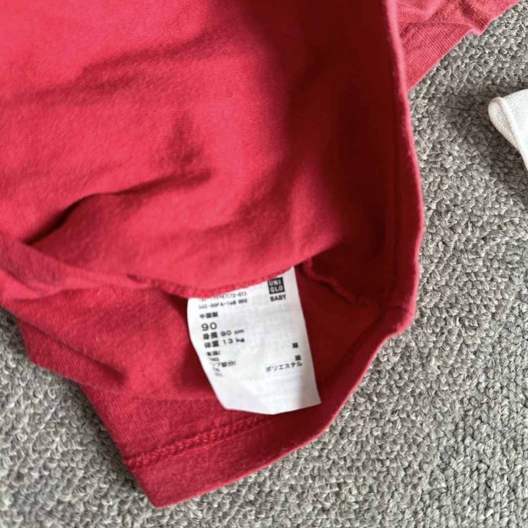 UNIQLO(ユニクロ)の半袖Tシャツ　90㎝　95㎝　UNIQLO リサラーソン　ミニー キッズ/ベビー/マタニティのキッズ服女の子用(90cm~)(Tシャツ/カットソー)の商品写真