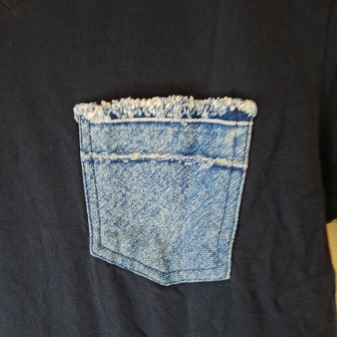 DIESEL(ディーゼル)のDIESEL　ディーゼル　ポケットTシャツ　プラック　XSサイズ メンズのトップス(Tシャツ/カットソー(半袖/袖なし))の商品写真