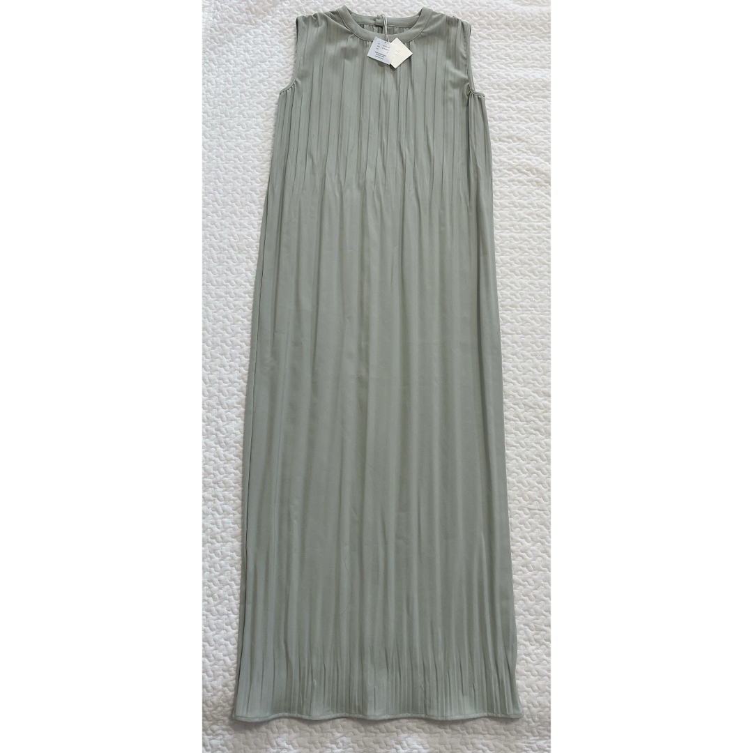 PLEATS PLEASE ISSEY MIYAKE(プリーツプリーズイッセイミヤケ)のロル Belted Pleats Dress  ノースリーブワンピース プリーツ レディースのワンピース(ロングワンピース/マキシワンピース)の商品写真