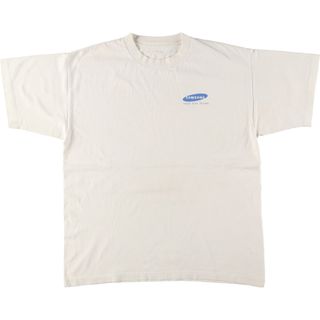 古着 90年代 SAMSUNG サムスン電子 アドバタイジングTシャツ メンズXL ヴィンテージ /eaa444575(Tシャツ/カットソー(半袖/袖なし))