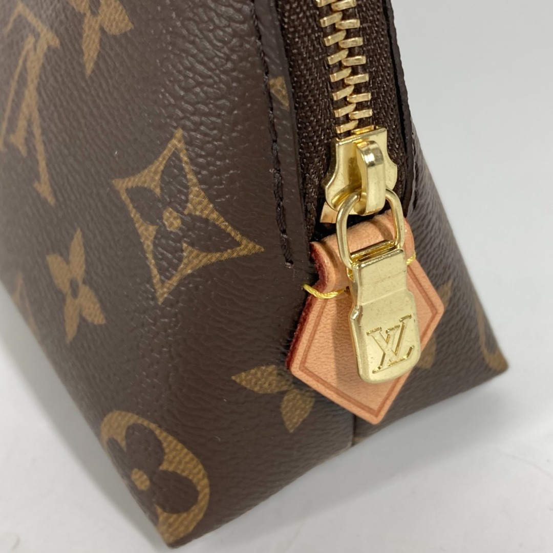 LOUIS VUITTON(ルイヴィトン)のルイヴィトン LOUIS VUITTON ポシェット・コスメティック PM M47515 モノグラム メイクポーチ 化粧ポーチ ポーチ モノグラムキャンバス ブラウン 新品同様 メンズのファッション小物(タバコグッズ)の商品写真