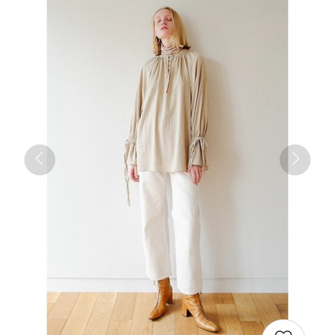 CLANE(クラネ)の【CLANE】GATHER TUNIC TOPS ギャザーチュニック　ブラウス レディースのトップス(シャツ/ブラウス(長袖/七分))の商品写真