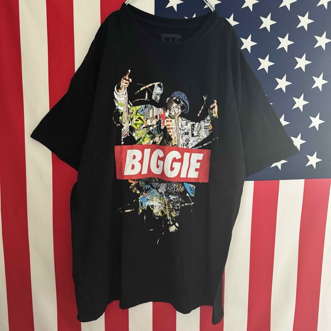 BIGGIE  ビギー  ミュージックTシャツ 2X  HIPHOP メンズのトップス(Tシャツ/カットソー(半袖/袖なし))の商品写真