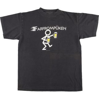 古着 90年代 FARFROMPUKEN プリントTシャツ メンズM ヴィンテージ /eaa443314(Tシャツ/カットソー(半袖/袖なし))