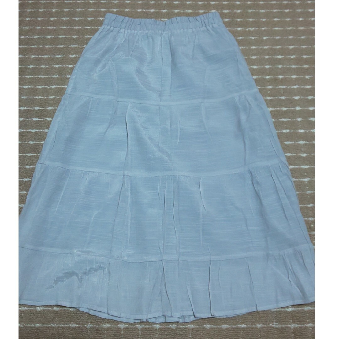 レディース フレアロングスカート M レディースのスカート(ロングスカート)の商品写真