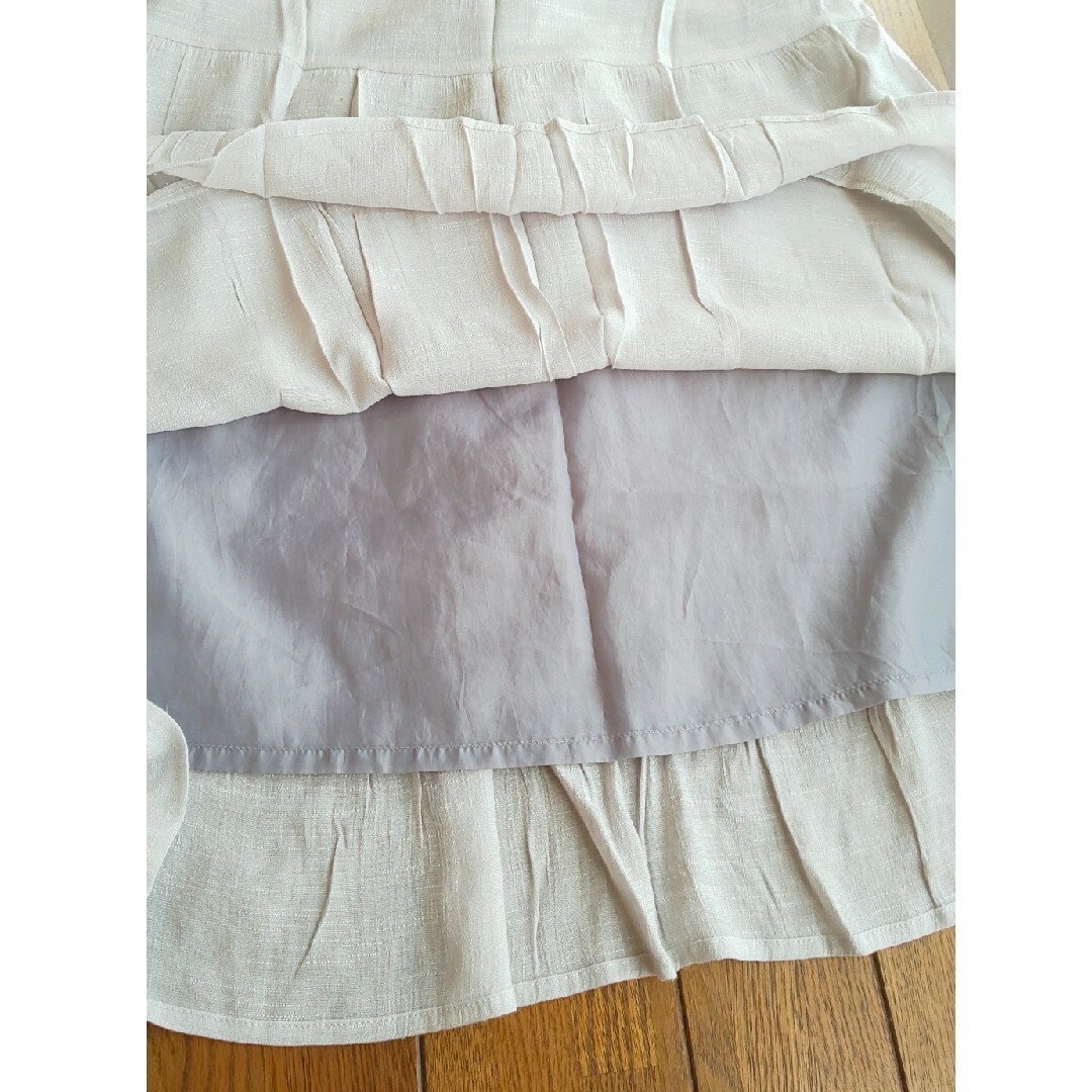 レディース フレアロングスカート M レディースのスカート(ロングスカート)の商品写真