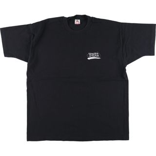 フルーツオブザルーム(FRUIT OF THE LOOM)の古着 90年代 フルーツオブザルーム FRUIT OF THE LOOM STOP THE VIOLENCE PLEASE バックプリント プリントTシャツ USA製 メンズXL ヴィンテージ /eaa443320(Tシャツ/カットソー(半袖/袖なし))