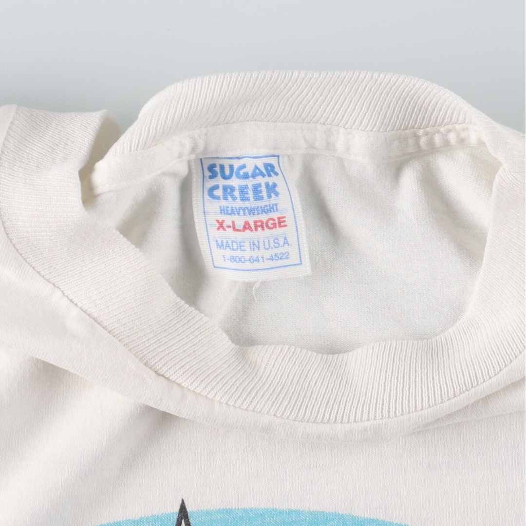 古着 90年代 SUGAR CREEK プリントTシャツ USA製 メンズXL ヴィンテージ /eaa443358 メンズのトップス(Tシャツ/カットソー(半袖/袖なし))の商品写真