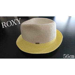 ロキシー(Roxy)のロキシー　ROXY　ペーパーハット　麦わら風帽子　56cm(麦わら帽子/ストローハット)