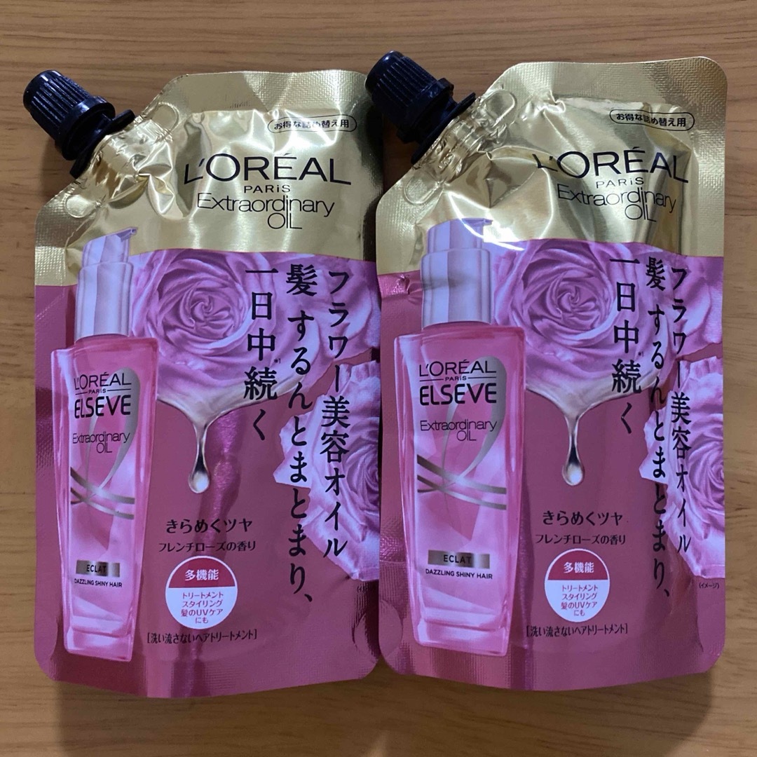 L'Oreal Paris(ロレアルパリ)のロレアルパリ エルセーヴ ヘアオイル エクラアンペリアル 艶髪オイル リフィル  コスメ/美容のヘアケア/スタイリング(オイル/美容液)の商品写真