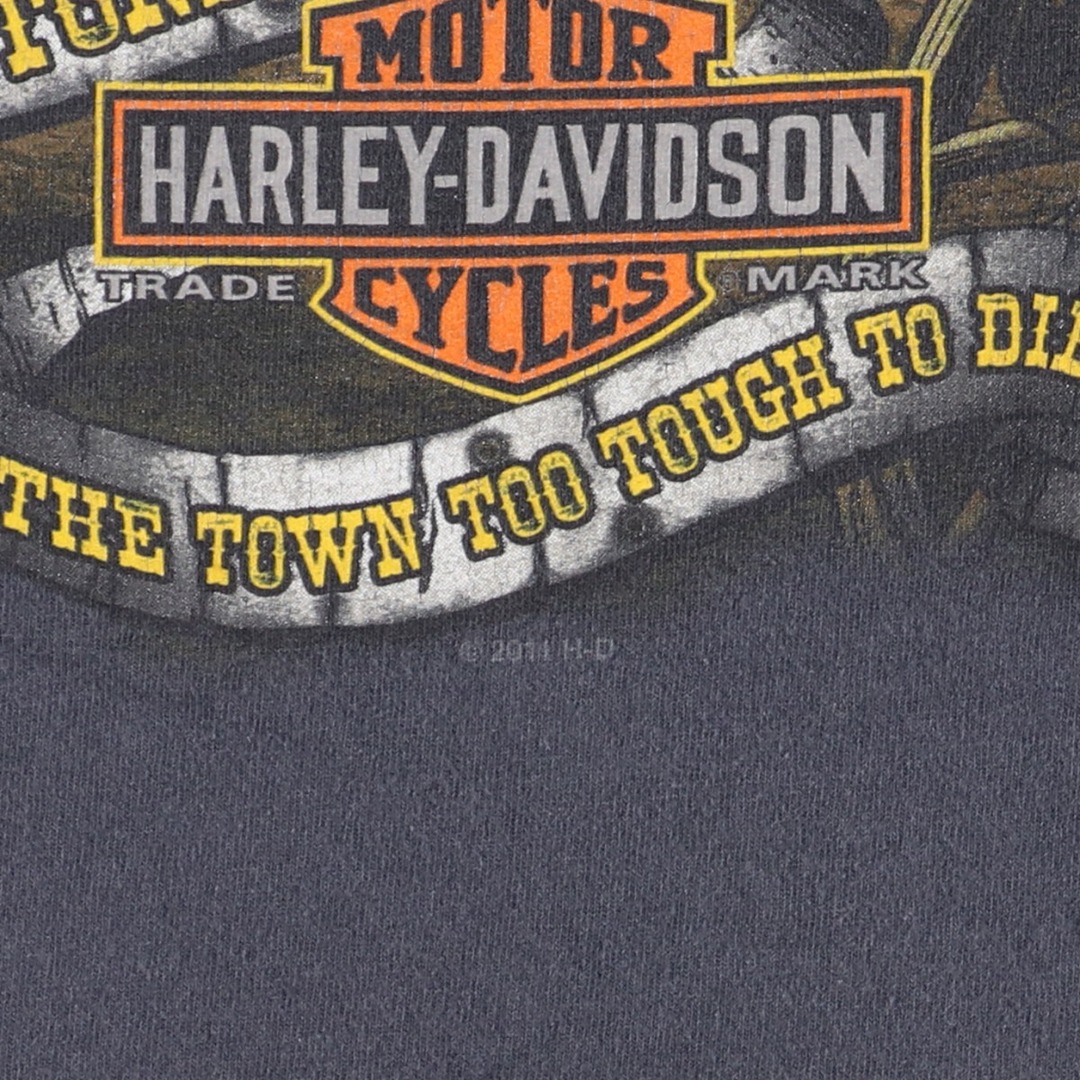 Harley Davidson(ハーレーダビッドソン)の古着 ハーレーダビッドソン Harley-Davidson モーターサイクル バイクTシャツ メンズL /eaa443353 メンズのトップス(Tシャツ/カットソー(半袖/袖なし))の商品写真