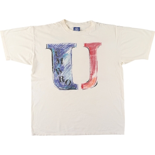 アンブロ(UMBRO)の古着 90年代 アンブロ UMBRO プリントTシャツ USA製 メンズXL ヴィンテージ /eaa443356(Tシャツ/カットソー(半袖/袖なし))