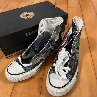 コンバース(CONVERSE)のコンバース オールスター ハイカット カモフラ 迷彩 23.5(スニーカー)