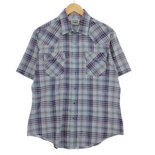 リーバイス(Levi's)の古着 リーバイス Levi's 半袖 ウエスタンシャツ メンズL /eaa443784(シャツ)