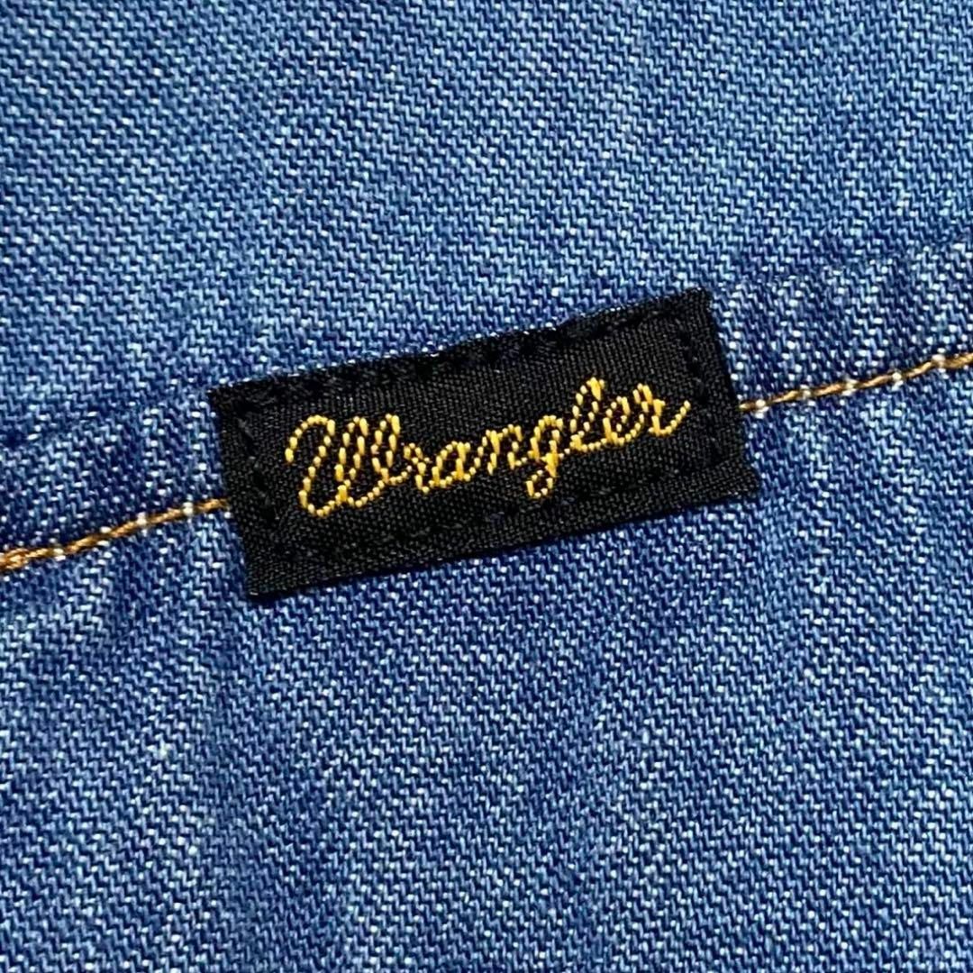 Wrangler(ラングラー)のst949ラングラー ショコラフィネローブ10h/長袖デニムシャツ レディースのトップス(シャツ/ブラウス(長袖/七分))の商品写真