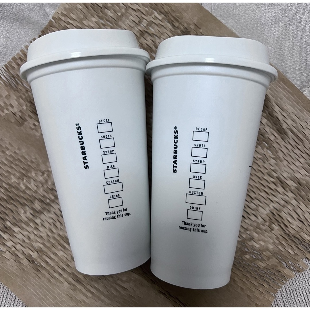 Starbucks(スターバックス)のスターバックス　リユーザブルカップ2個 インテリア/住まい/日用品のキッチン/食器(タンブラー)の商品写真