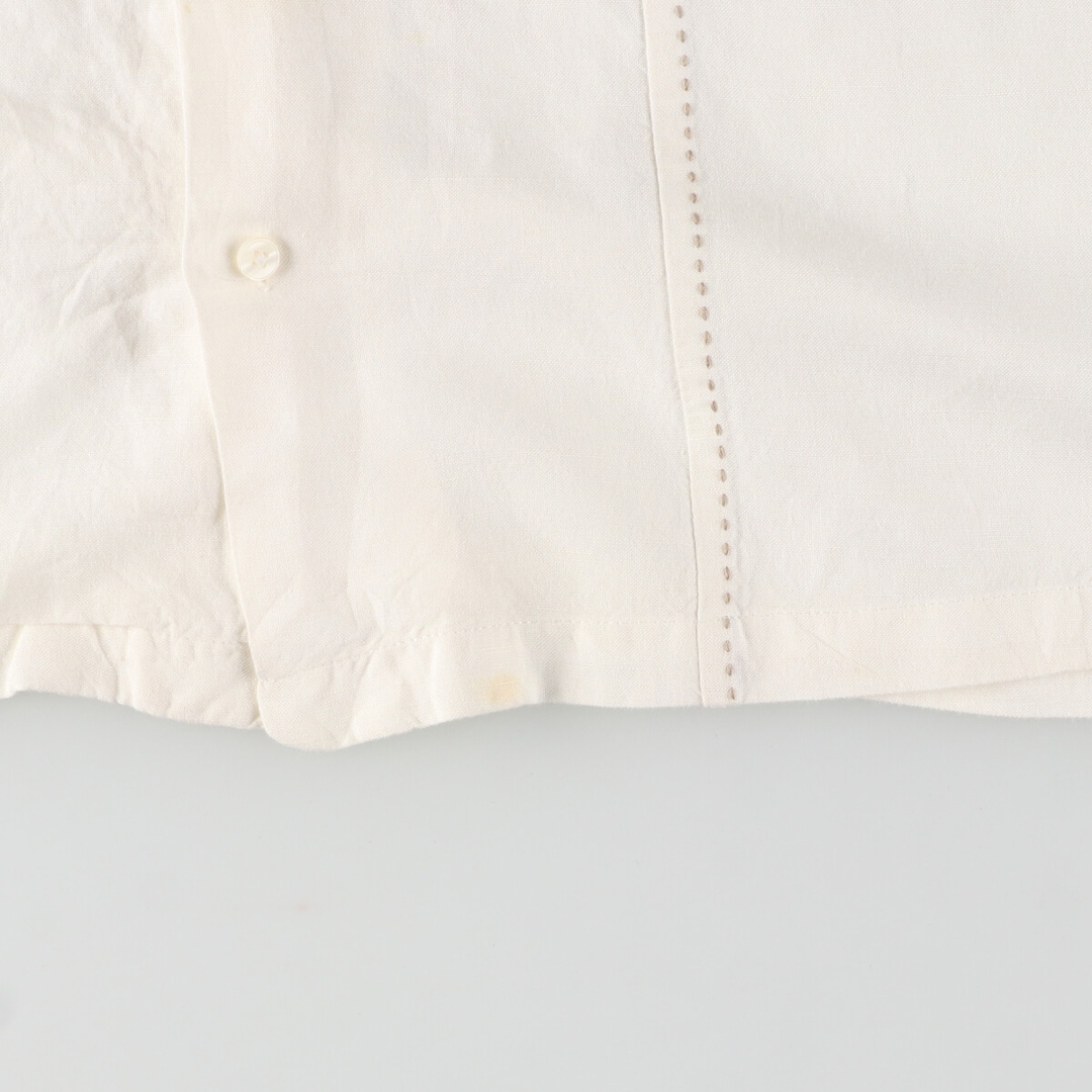 古着 AXCESS 半袖 オープンカラー リネン×レーヨンシャツ メンズL /eaa443731 メンズのトップス(シャツ)の商品写真